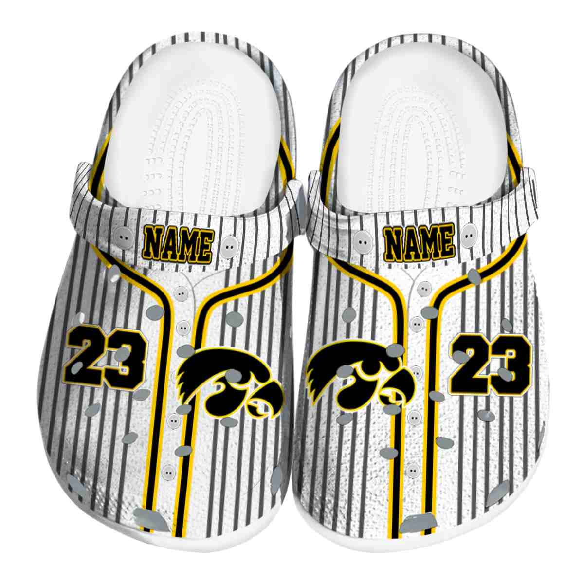 Iowa Hawkeyes 2025 NCAA Sport Crocs Clogs For Men Women and Kids - GNL1462468
