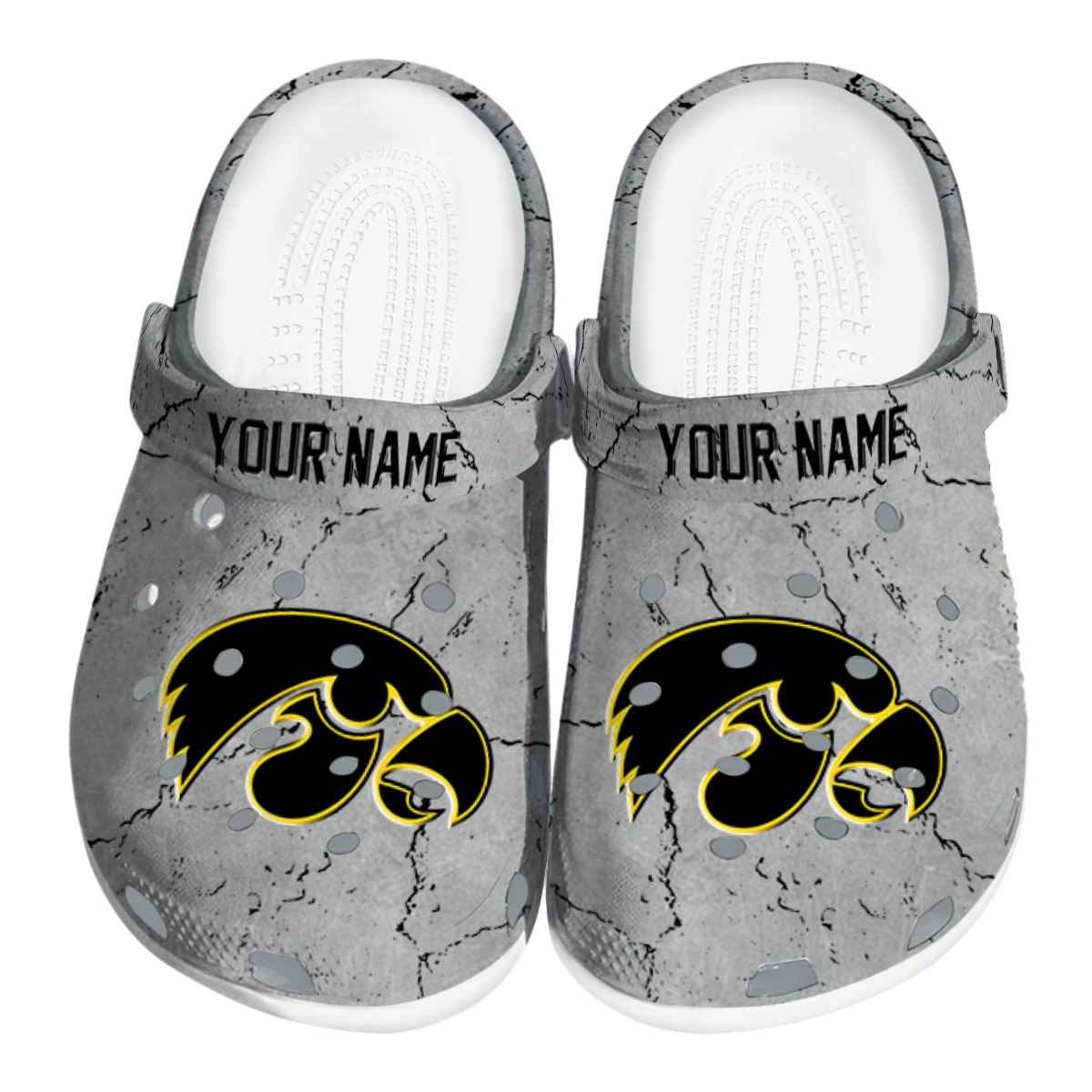 Iowa Hawkeyes 2025 NCAA Sport Crocs Clogs For Men Women and Kids - GNL1462467
