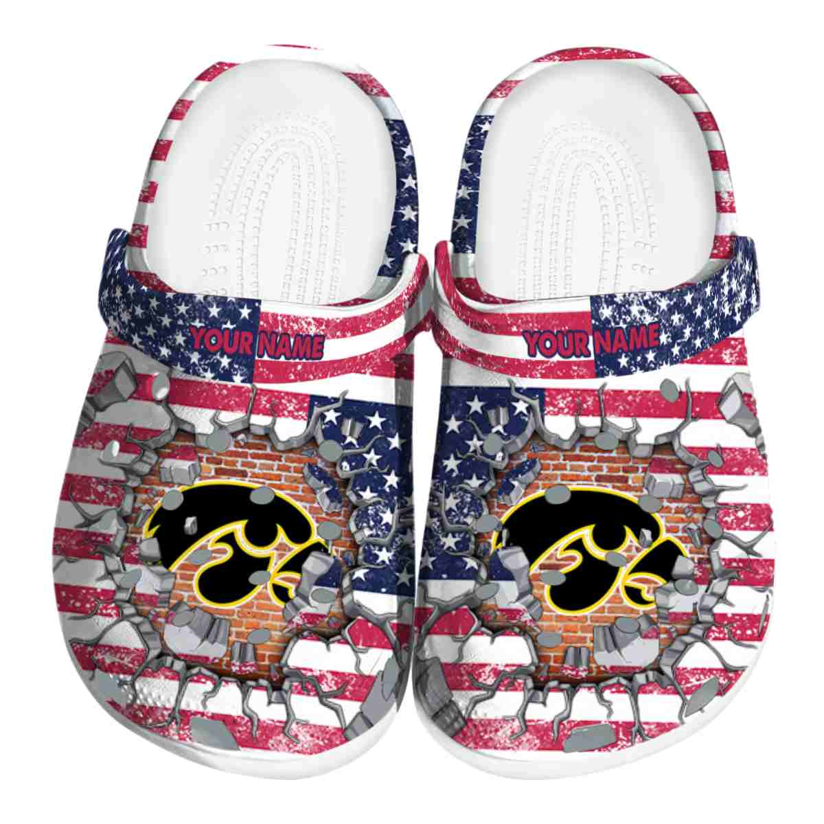 Iowa Hawkeyes 2025 NCAA Sport Crocs Clogs For Men Women and Kids - GNL1462454