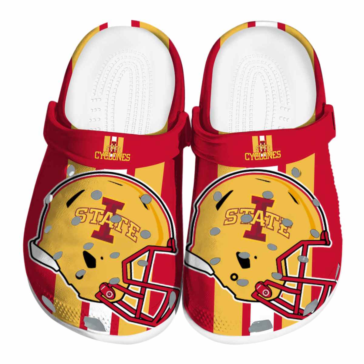 Iowa State Cyclones 2025 NCAA Sport Crocs Clogs For Men Women and Kids - GNL1462484