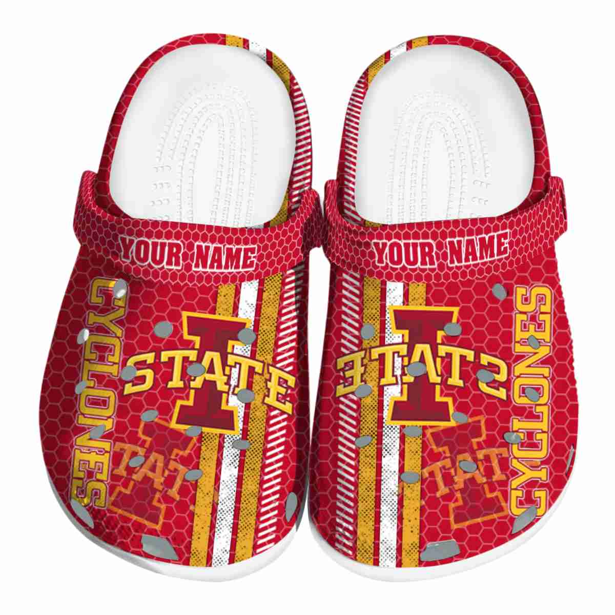 Iowa State Cyclones 2025 NCAA Sport Crocs Clogs For Men Women and Kids - GNL1462490