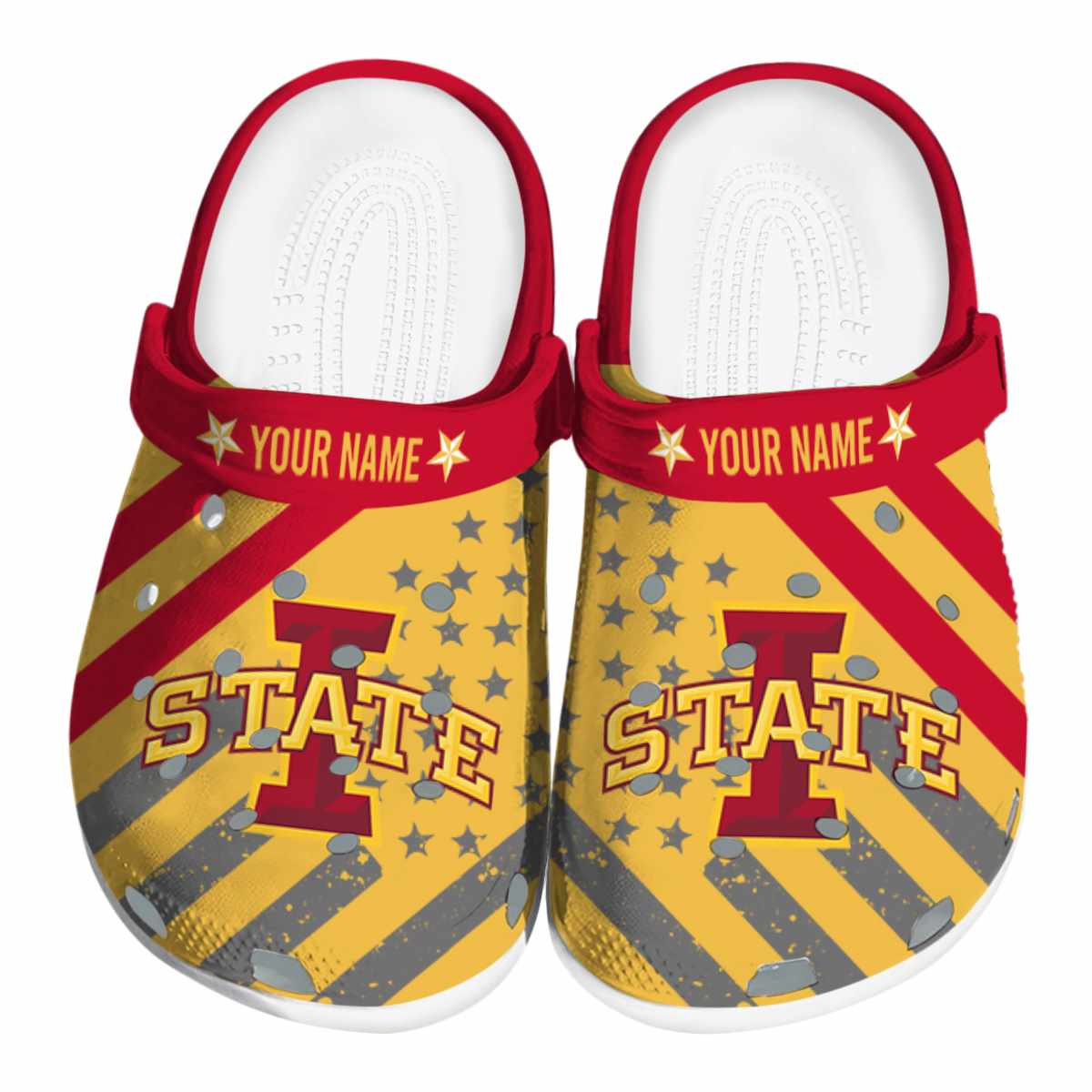 Iowa State Cyclones 2025 NCAA Sport Crocs Clogs For Men Women and Kids - GNL1462501