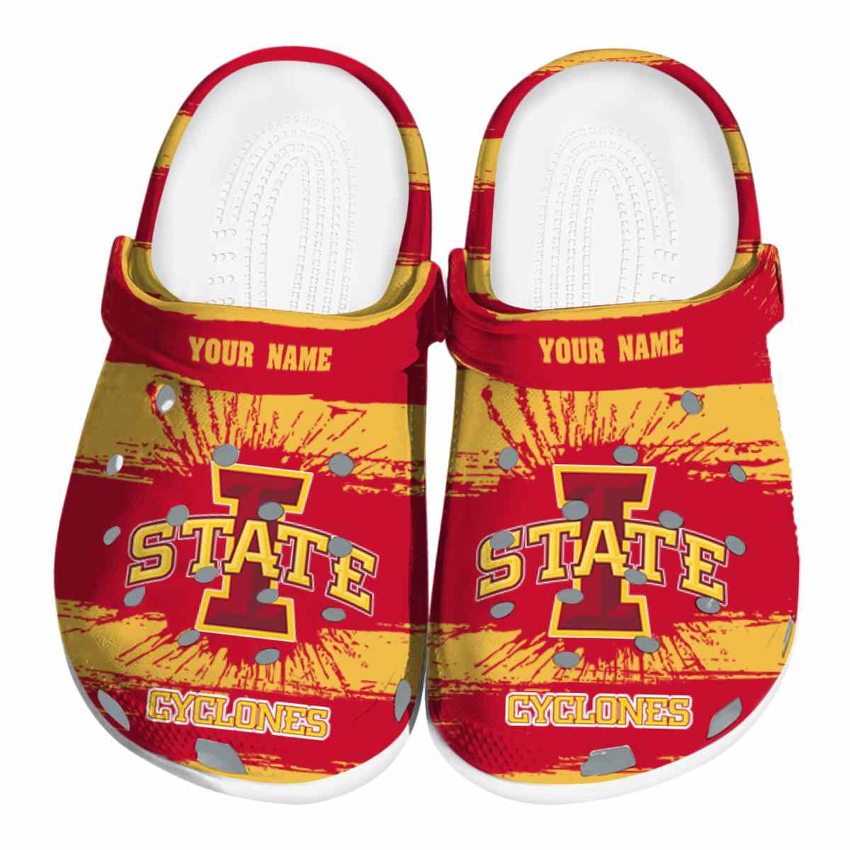 Iowa State Cyclones 2025 NCAA Sport Crocs Clogs For Men Women and Kids - GNL1462483