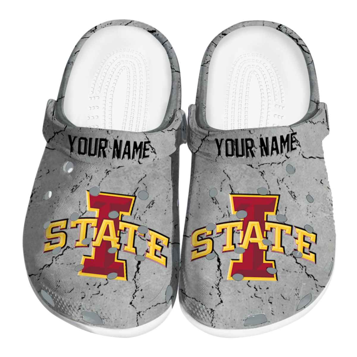 Iowa State Cyclones 2025 NCAA Sport Crocs Clogs For Men Women and Kids - GNL1462504