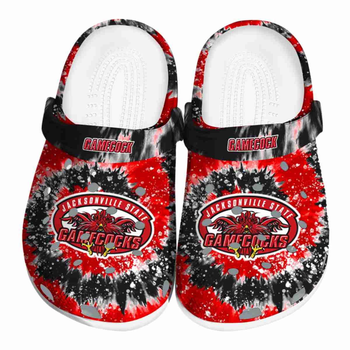 Jacksonville State Gamecocks 2025 NCAA Sport Crocs Clogs For Men Women and Kids - GNL1462529