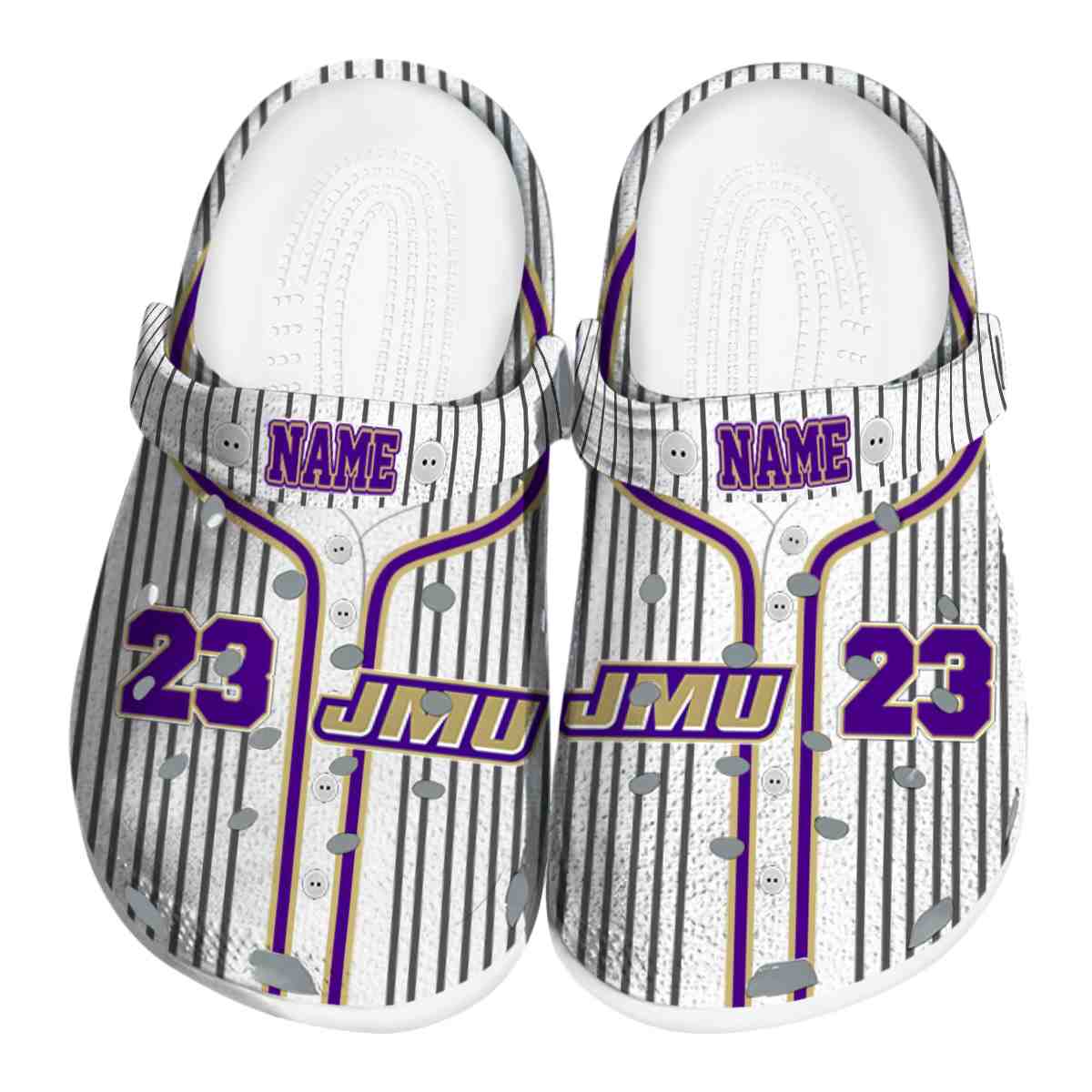 James Madison Dukes 2025 NCAA Sport Crocs Clogs For Men Women and Kids - GNL1462545