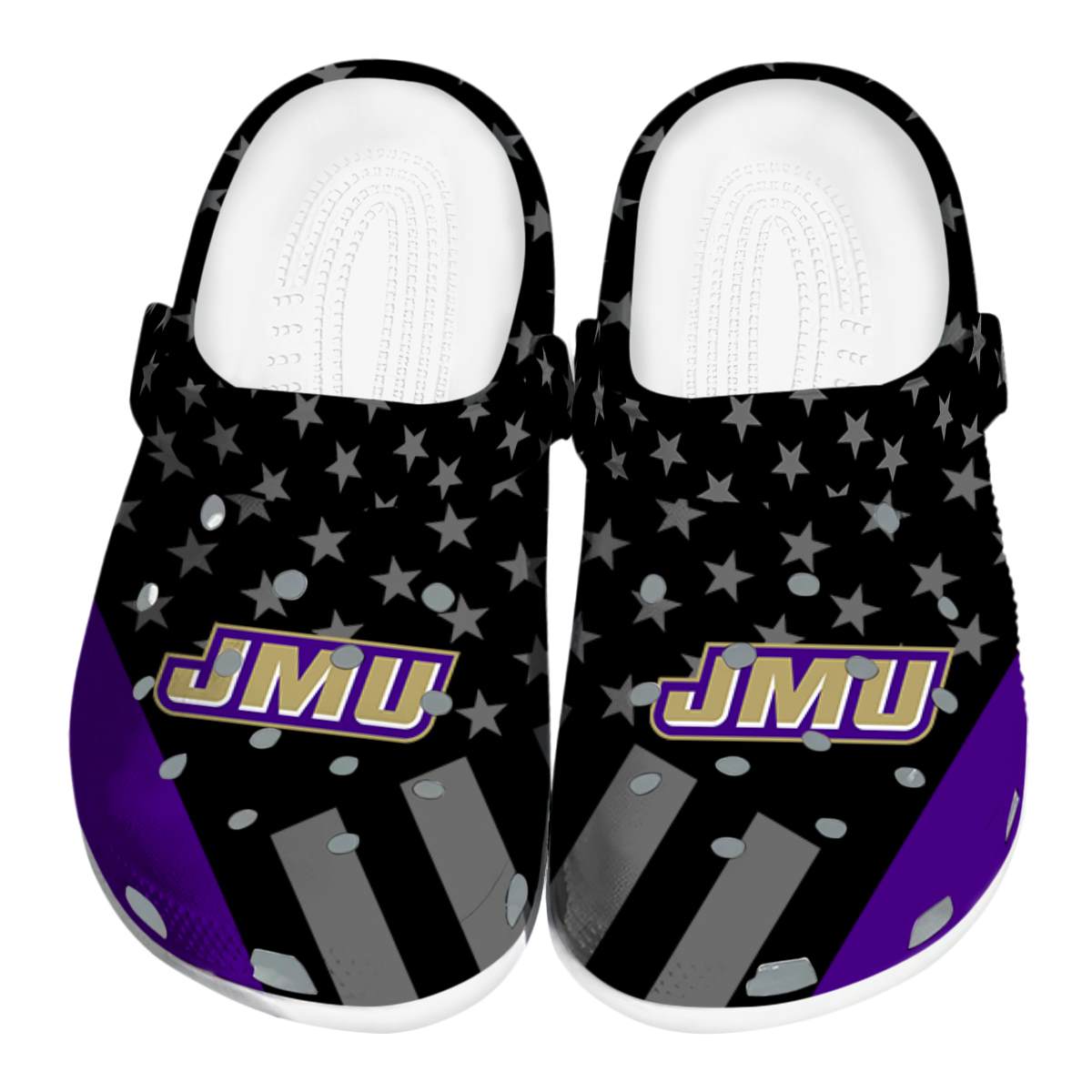 James Madison Dukes 2025 NCAA Sport Crocs Clogs For Men Women and Kids - GNL1462543