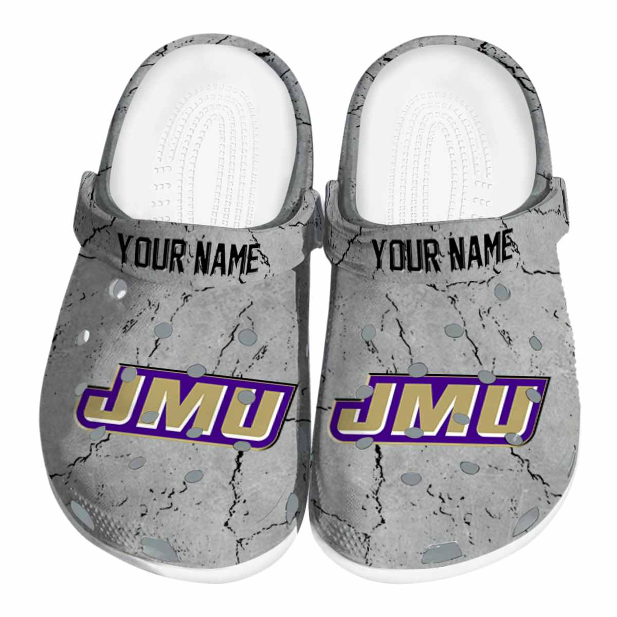 James Madison Dukes 2025 NCAA Sport Crocs Clogs For Men Women and Kids - GNL1462592