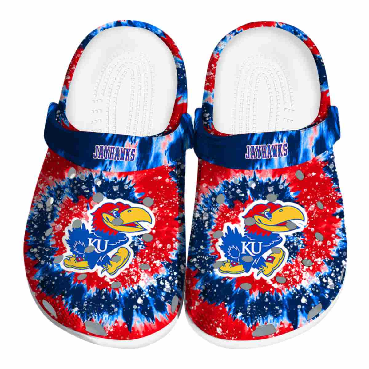 Kansas Jayhawks 2025 NCAA Sport Crocs Clogs For Men Women and Kids - GNL1462584