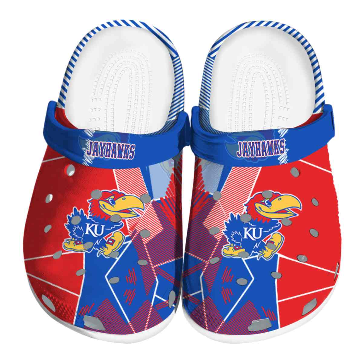 Kansas Jayhawks 2025 NCAA Sport Crocs Clogs For Men Women and Kids - GNL1462596