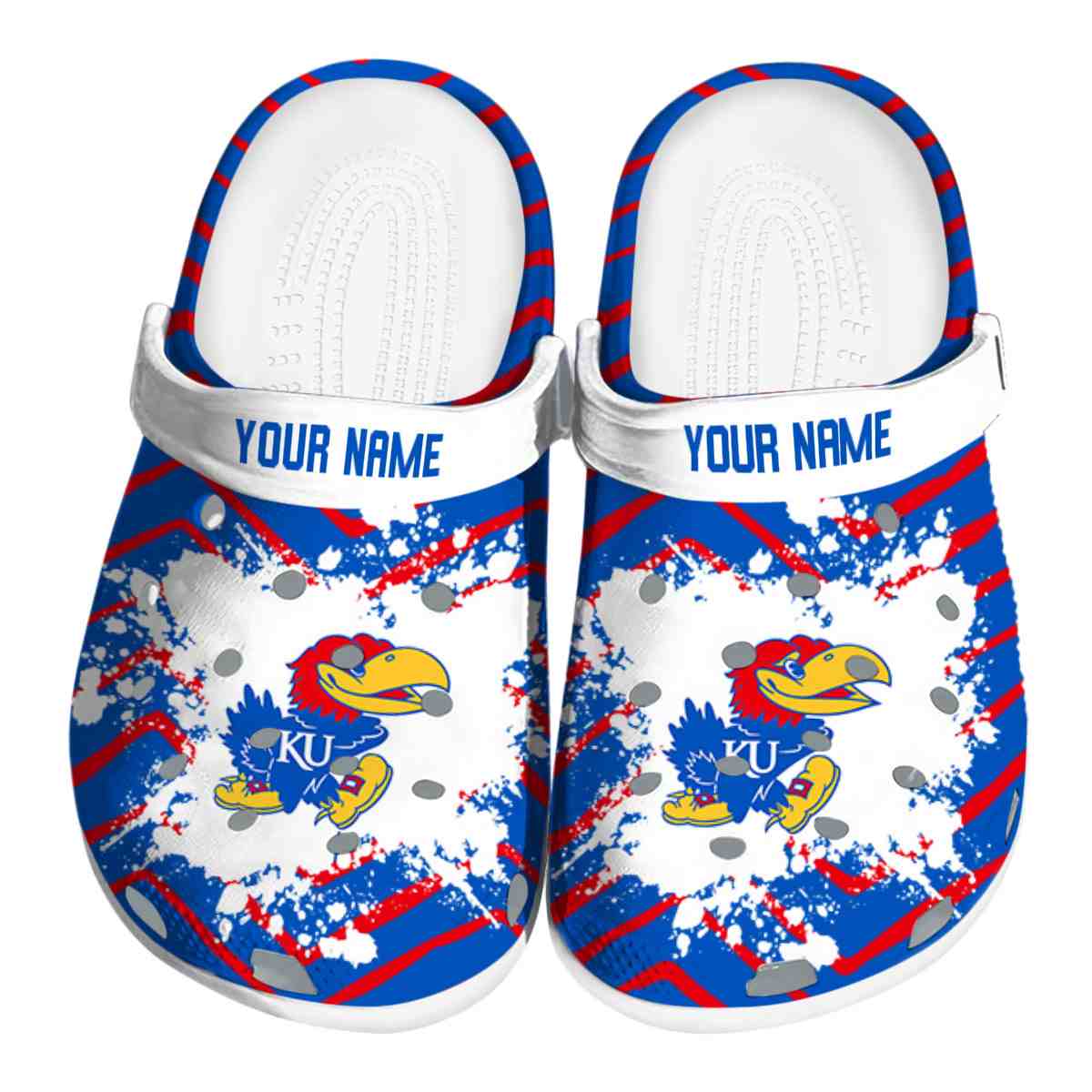 Kansas Jayhawks 2025 NCAA Sport Crocs Clogs For Men Women and Kids - GNL1462597