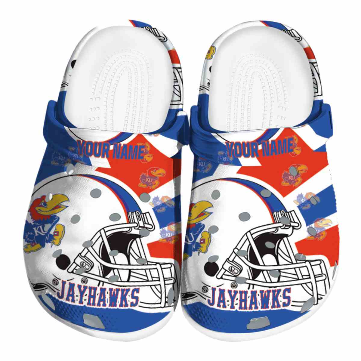 Kansas Jayhawks 2025 NCAA Sport Crocs Clogs For Men Women and Kids - GNL1462570