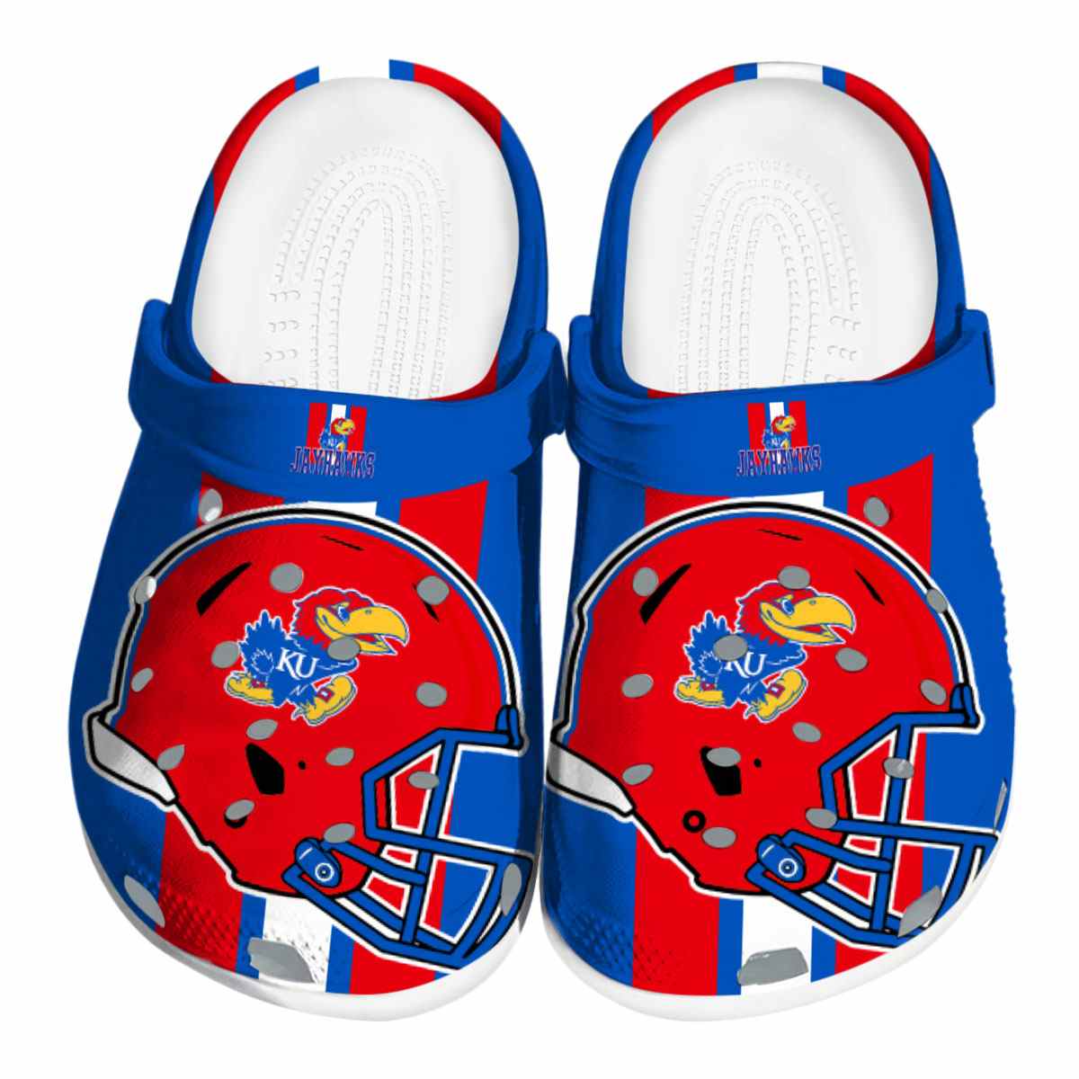 Kansas Jayhawks 2025 NCAA Sport Crocs Clogs For Men Women and Kids - GNL1462590