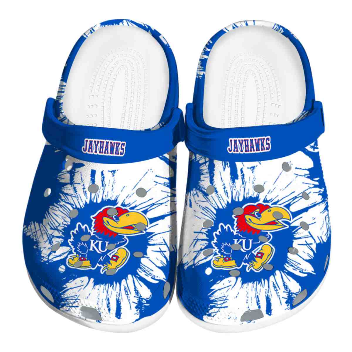 Kansas Jayhawks 2025 NCAA Sport Crocs Clogs For Men Women and Kids - GNL1462581