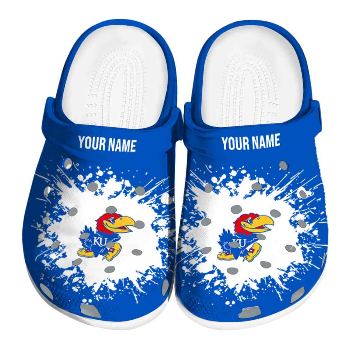 Kansas Jayhawks 2025 NCAA Sport Crocs Clogs For Men Women and Kids - GNL1462576