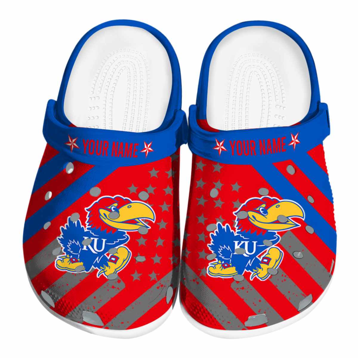 Kansas Jayhawks 2025 NCAA Sport Crocs Clogs For Men Women and Kids - GNL1462598