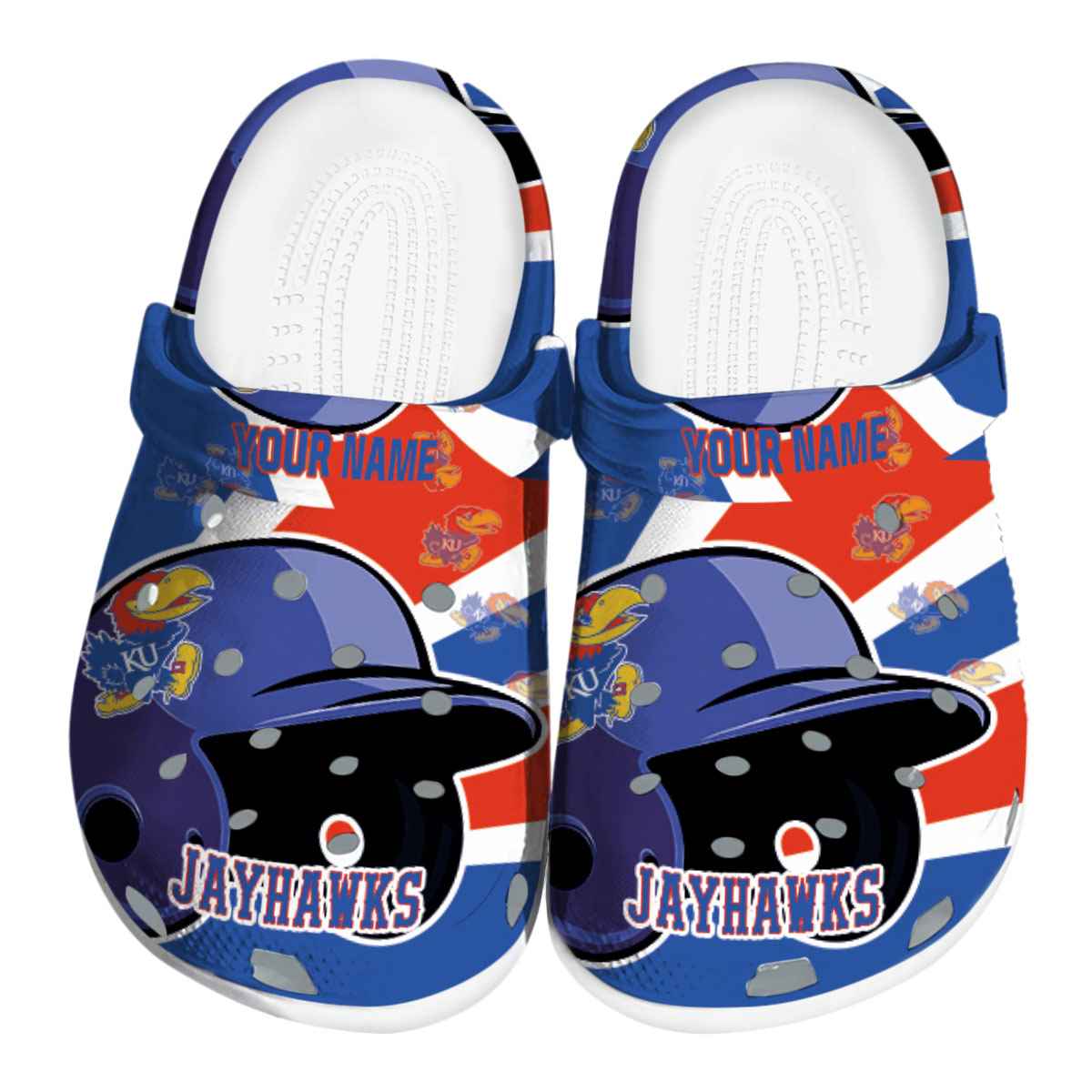 Kansas Jayhawks 2025 NCAA Sport Crocs Clogs For Men Women and Kids - GNL1462615