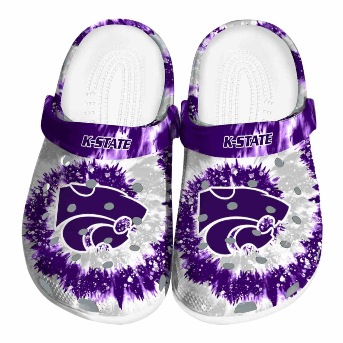 Kansas State Wildcats 2025 NCAA Sport Crocs Clogs For Men Women and Kids - GNL1462613