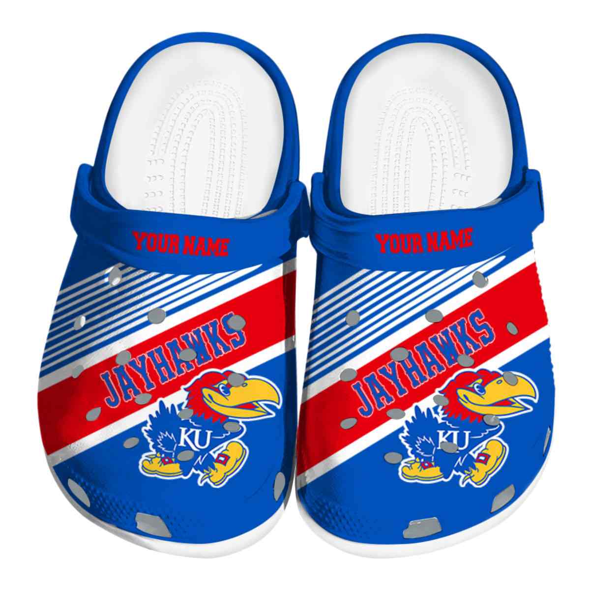 Kansas Jayhawks 2025 NCAA Sport Crocs Clogs For Men Women and Kids - GNL1462618