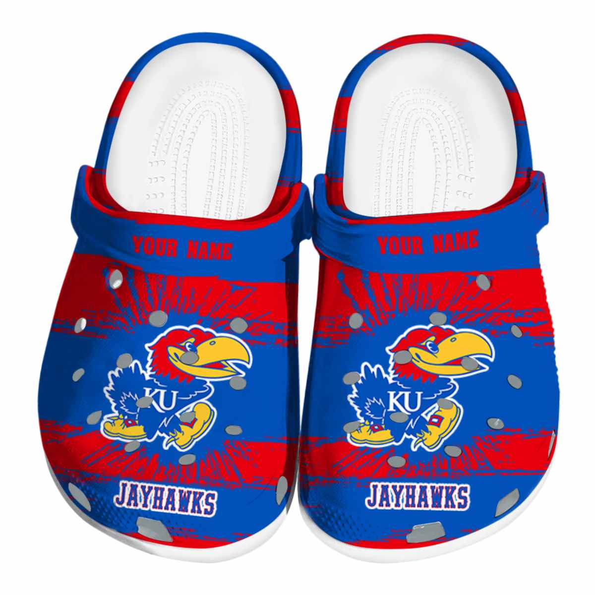 Kansas Jayhawks 2025 NCAA Sport Crocs Clogs For Men Women and Kids - GNL1462605