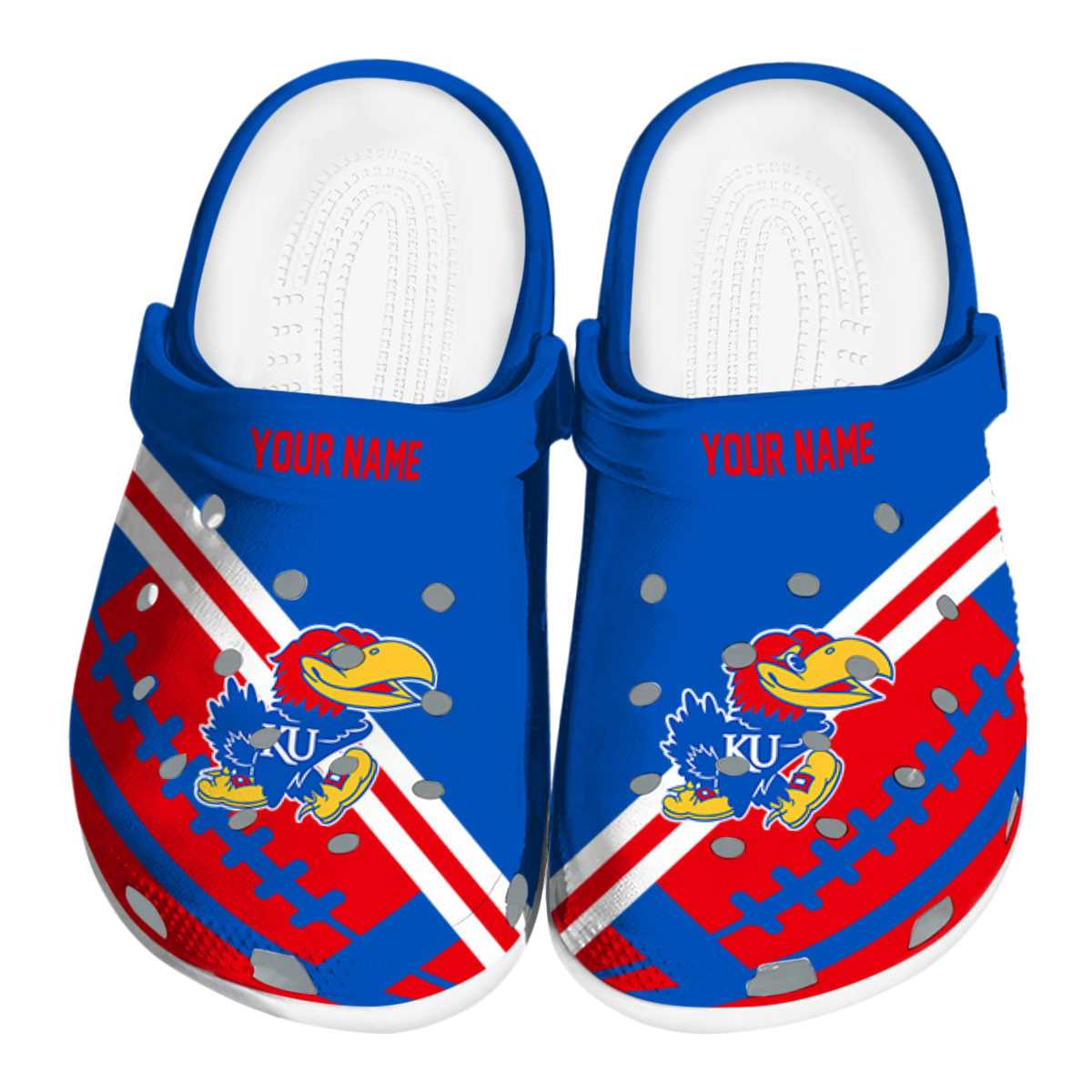 Kansas Jayhawks 2025 NCAA Sport Crocs Clogs For Men Women and Kids - GNL1462623
