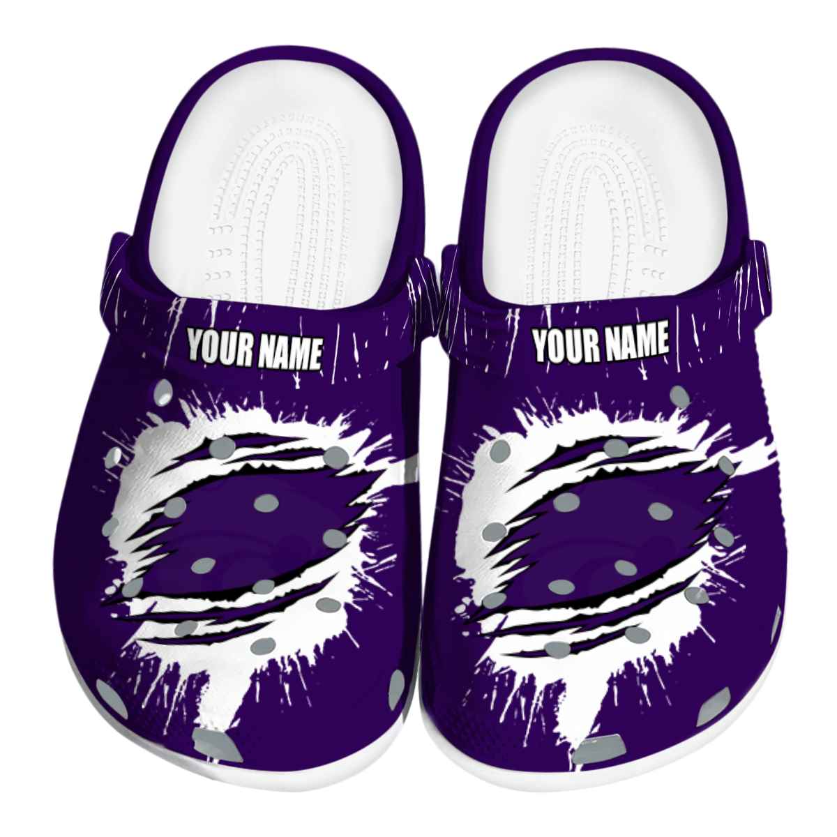 Kansas State Wildcats 2025 NCAA Sport Crocs Clogs For Men Women and Kids - GNL1462619