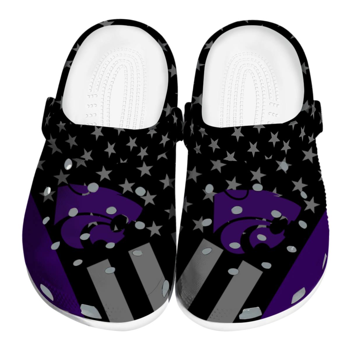 Kansas State Wildcats 2025 NCAA Sport Crocs Clogs For Men Women and Kids - GNL1462626