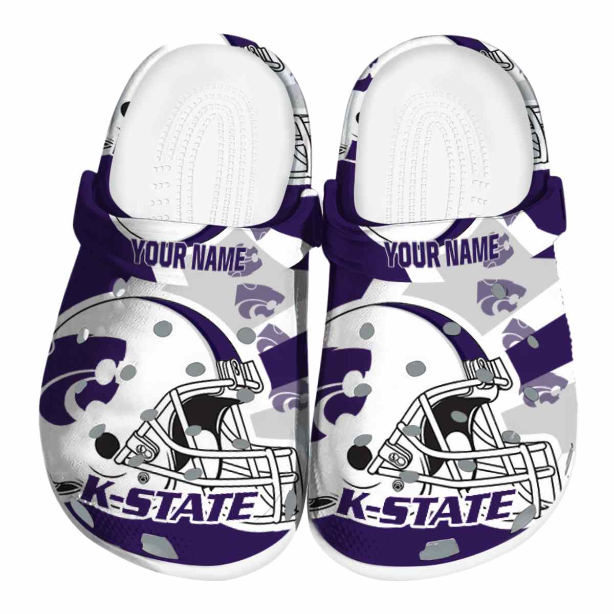 Kansas State Wildcats 2025 NCAA Sport Crocs Clogs For Men Women and Kids - GNL1462651