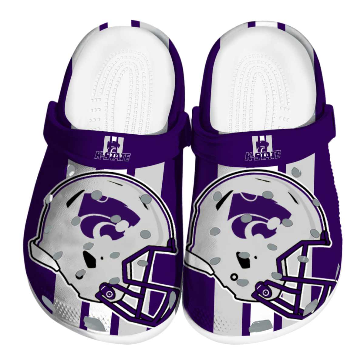 Kansas State Wildcats 2025 NCAA Sport Crocs Clogs For Men Women and Kids - GNL1462653