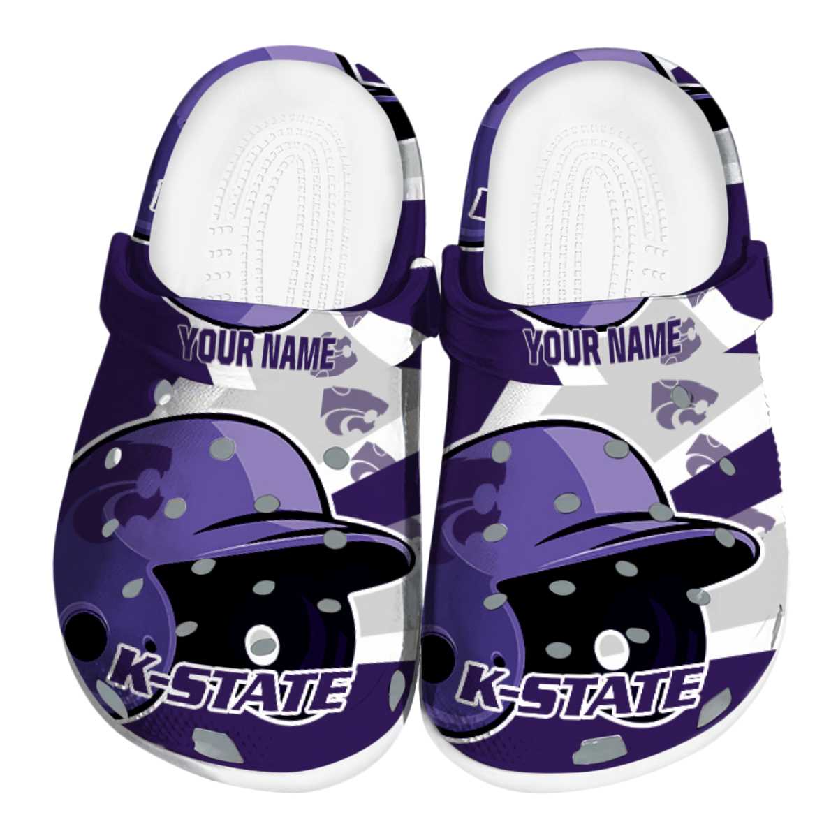 Kansas State Wildcats 2025 NCAA Sport Crocs Clogs For Men Women and Kids - GNL1462634
