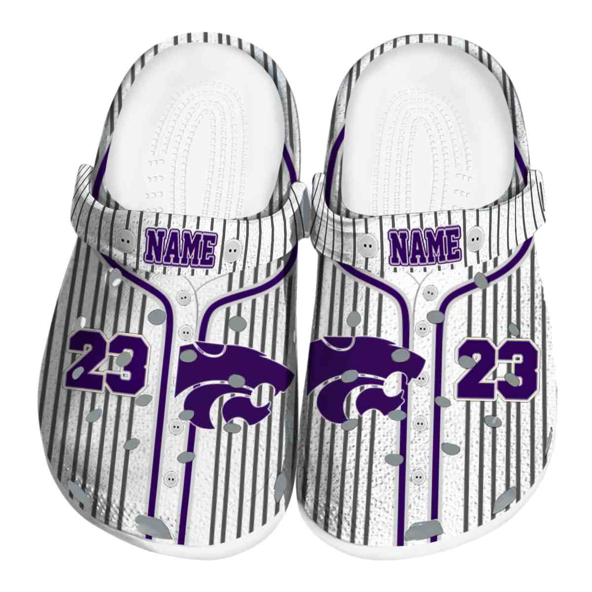 Kansas State Wildcats 2025 NCAA Sport Crocs Clogs For Men Women and Kids - GNL1462643