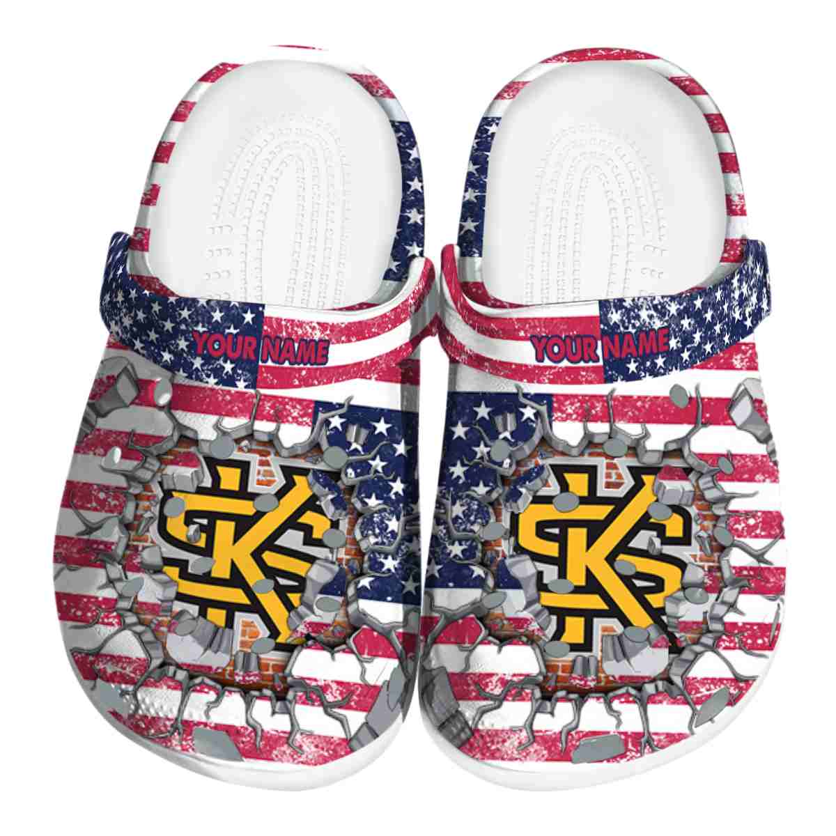 Kennesaw State Owls 2025 NCAA Sport Crocs Clogs For Men Women and Kids - GNL1462655