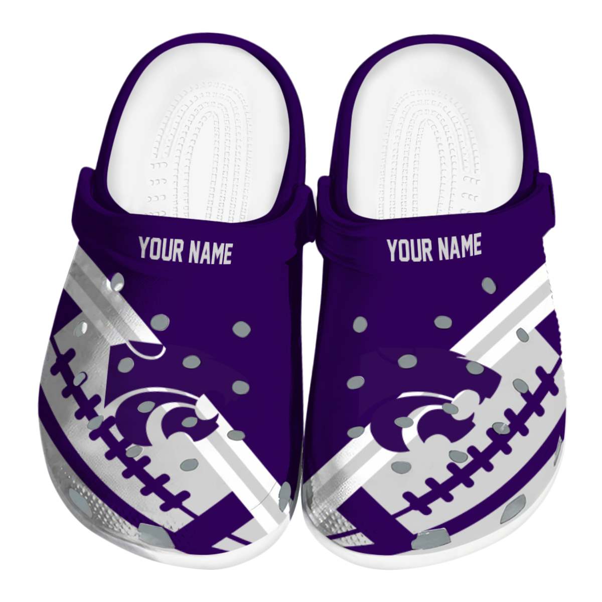 Kansas State Wildcats 2025 NCAA Sport Crocs Clogs For Men Women and Kids - GNL1462657