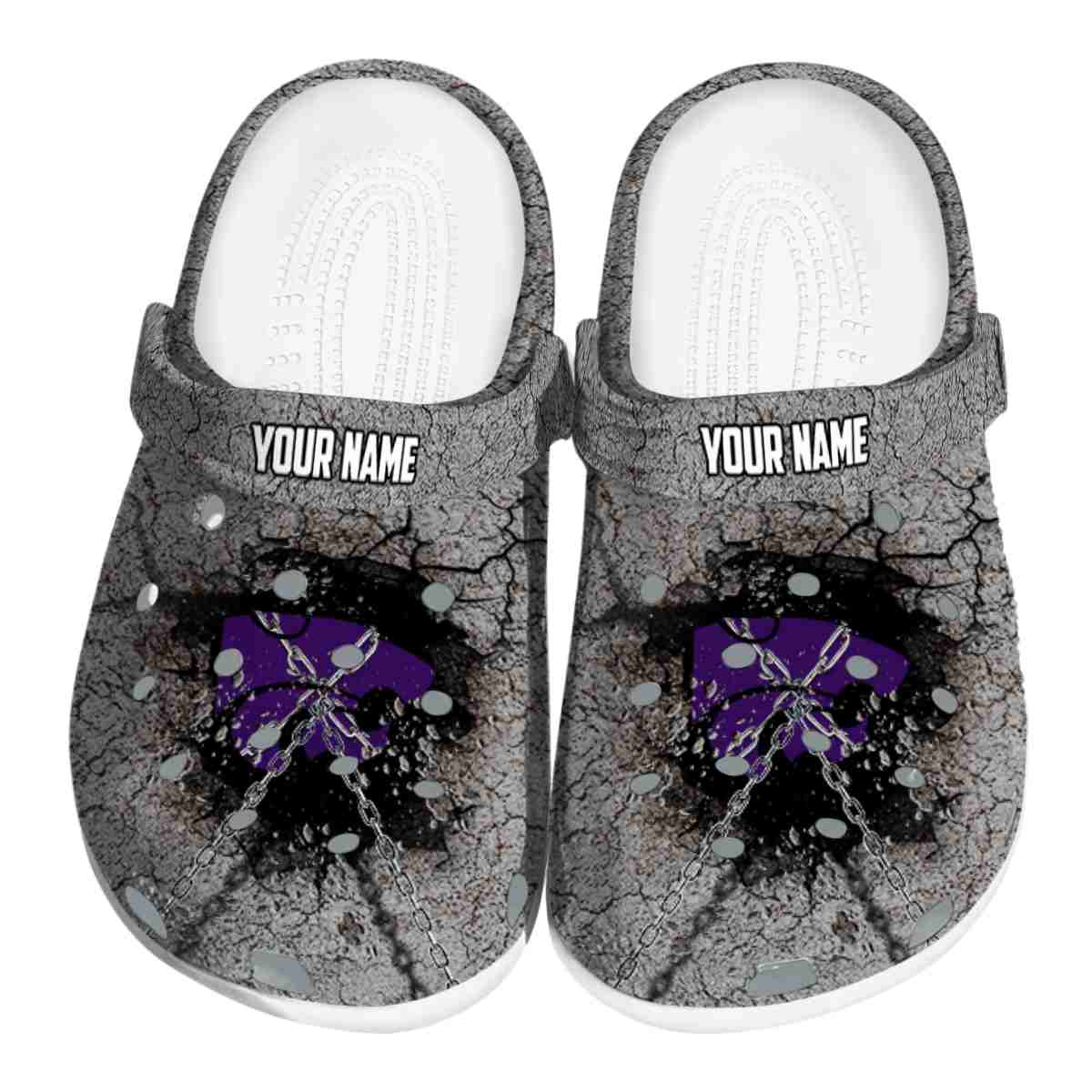 Kansas State Wildcats 2025 NCAA Sport Crocs Clogs For Men Women and Kids - GNL1462635