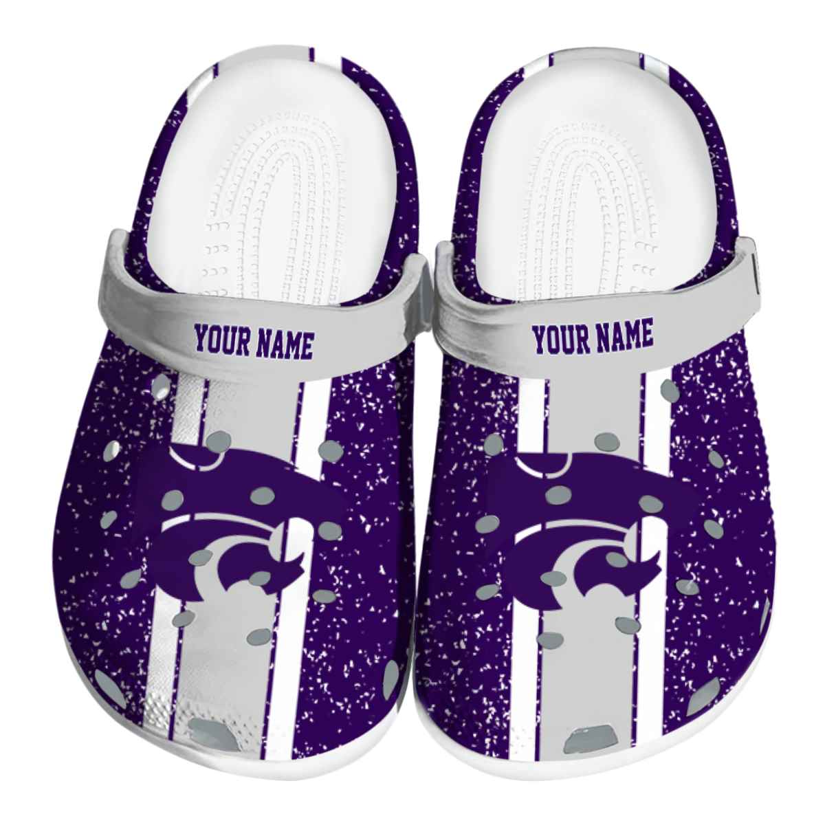 Kansas State Wildcats 2025 NCAA Sport Crocs Clogs For Men Women and Kids - GNL1462656