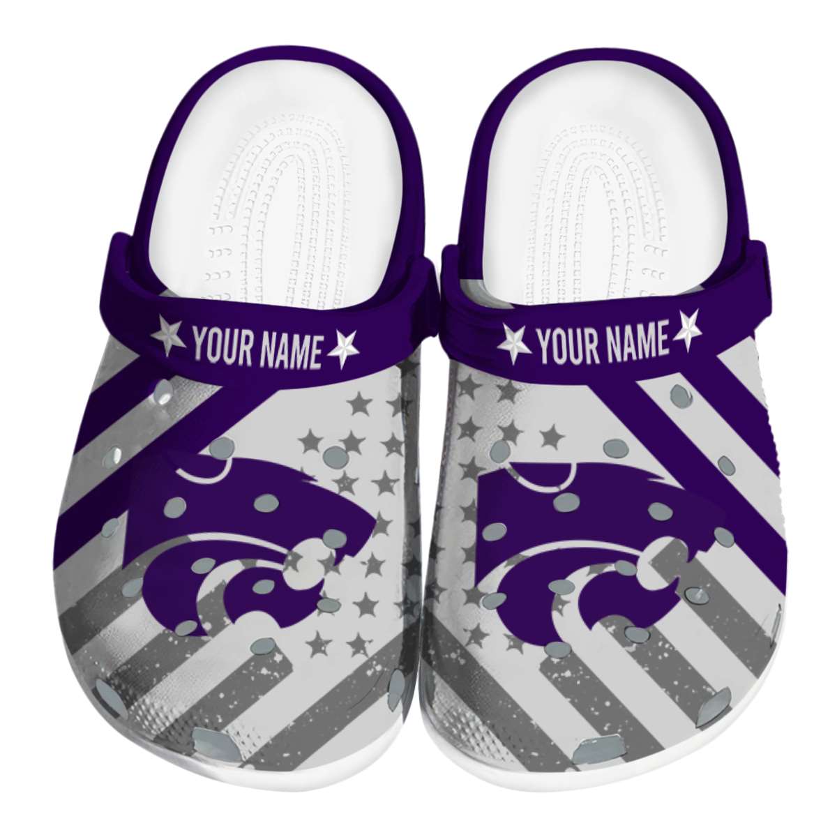 Kansas State Wildcats 2025 NCAA Sport Crocs Clogs For Men Women and Kids - GNL1462644