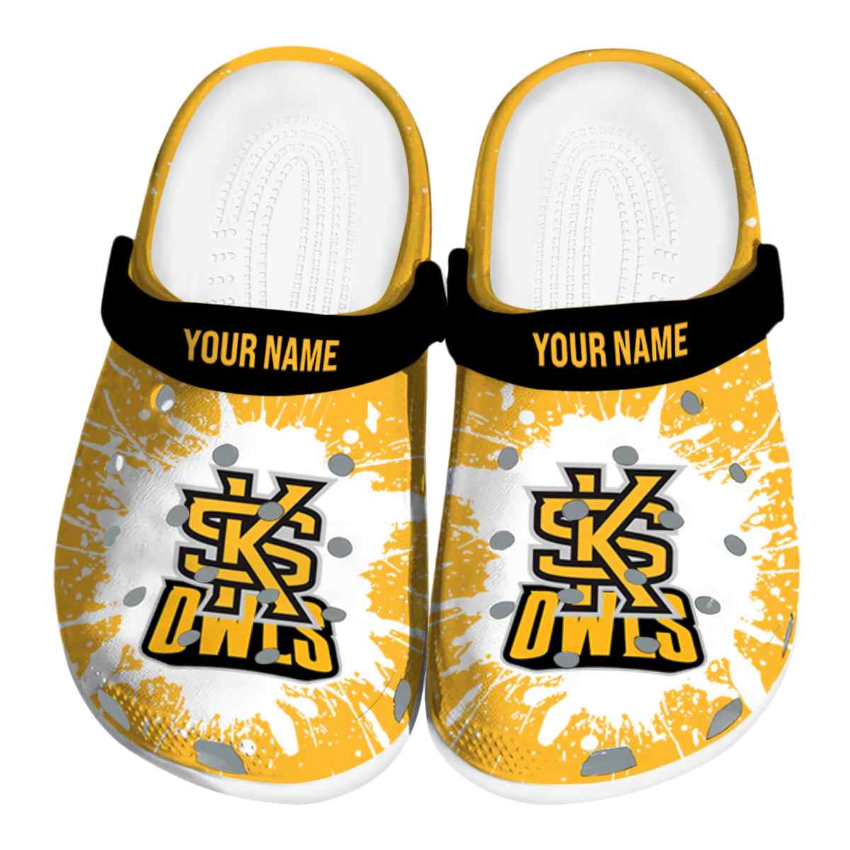 Kennesaw State Owls 2025 NCAA Sport Crocs Clogs For Men Women and Kids - GNL1462654