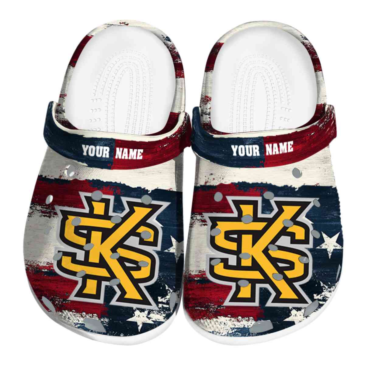 Kennesaw State Owls 2025 NCAA Sport Crocs Clogs For Men Women and Kids - GNL1462677