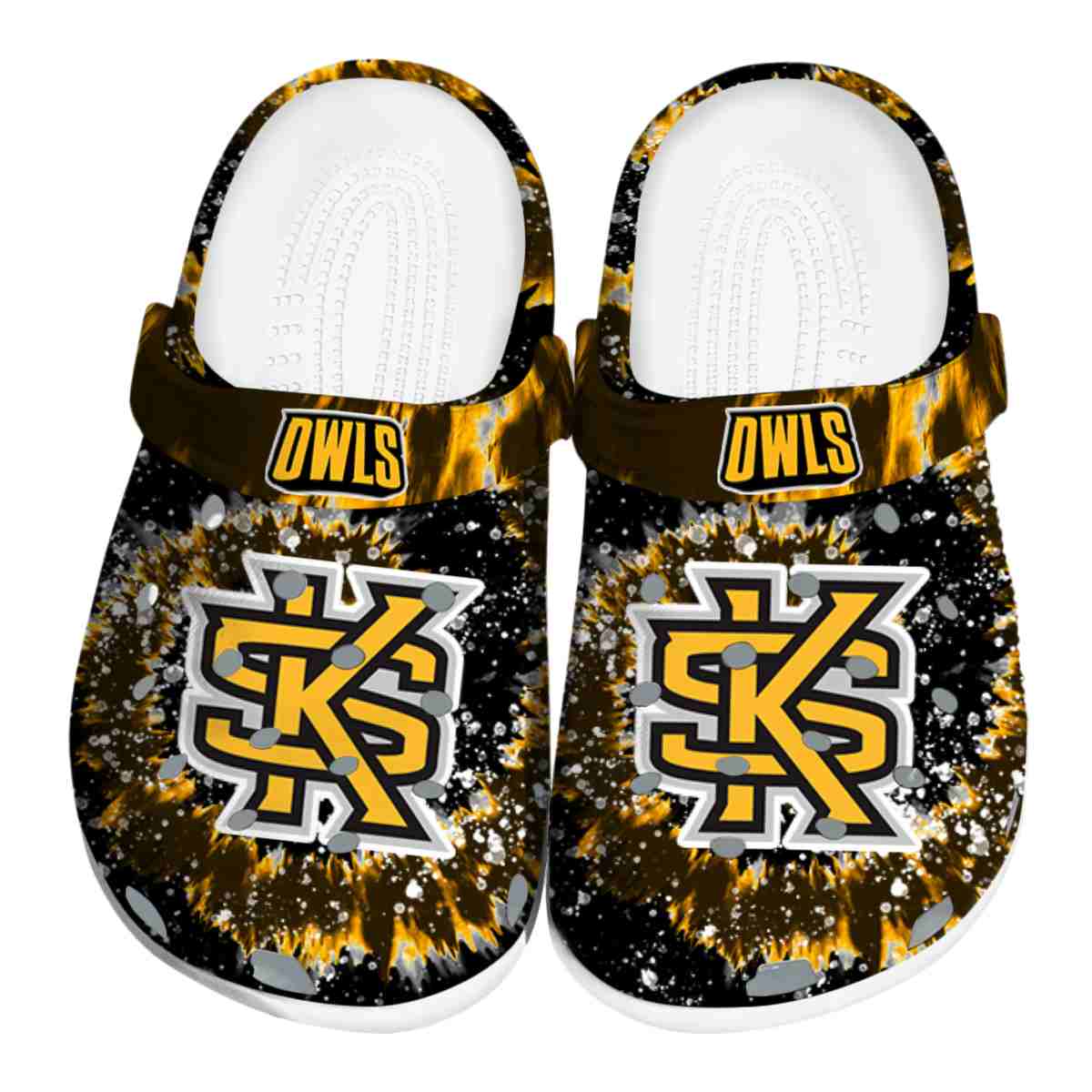 Kennesaw State Owls 2025 NCAA Sport Crocs Clogs For Men Women and Kids - GNL1462672