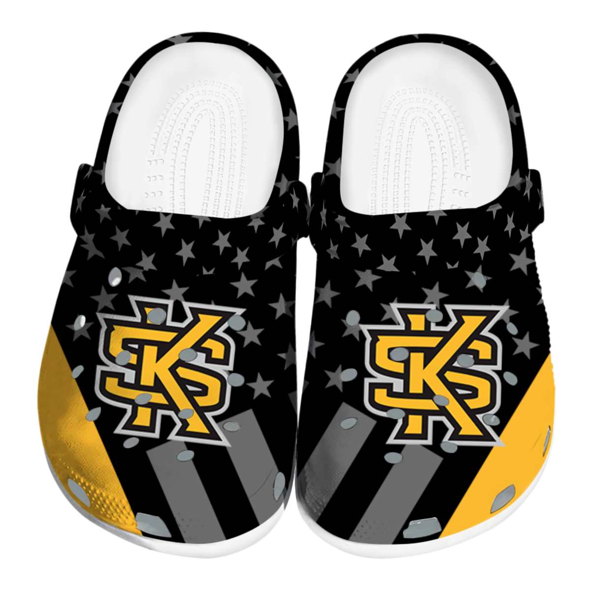 Kennesaw State Owls 2025 NCAA Sport Crocs Clogs For Men Women and Kids - GNL1462658