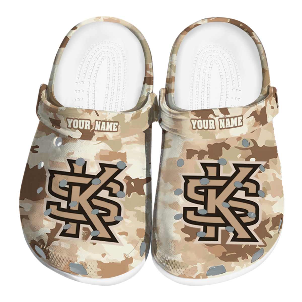 Kennesaw State Owls 2025 NCAA Sport Crocs Clogs For Men Women and Kids - GNL1462686
