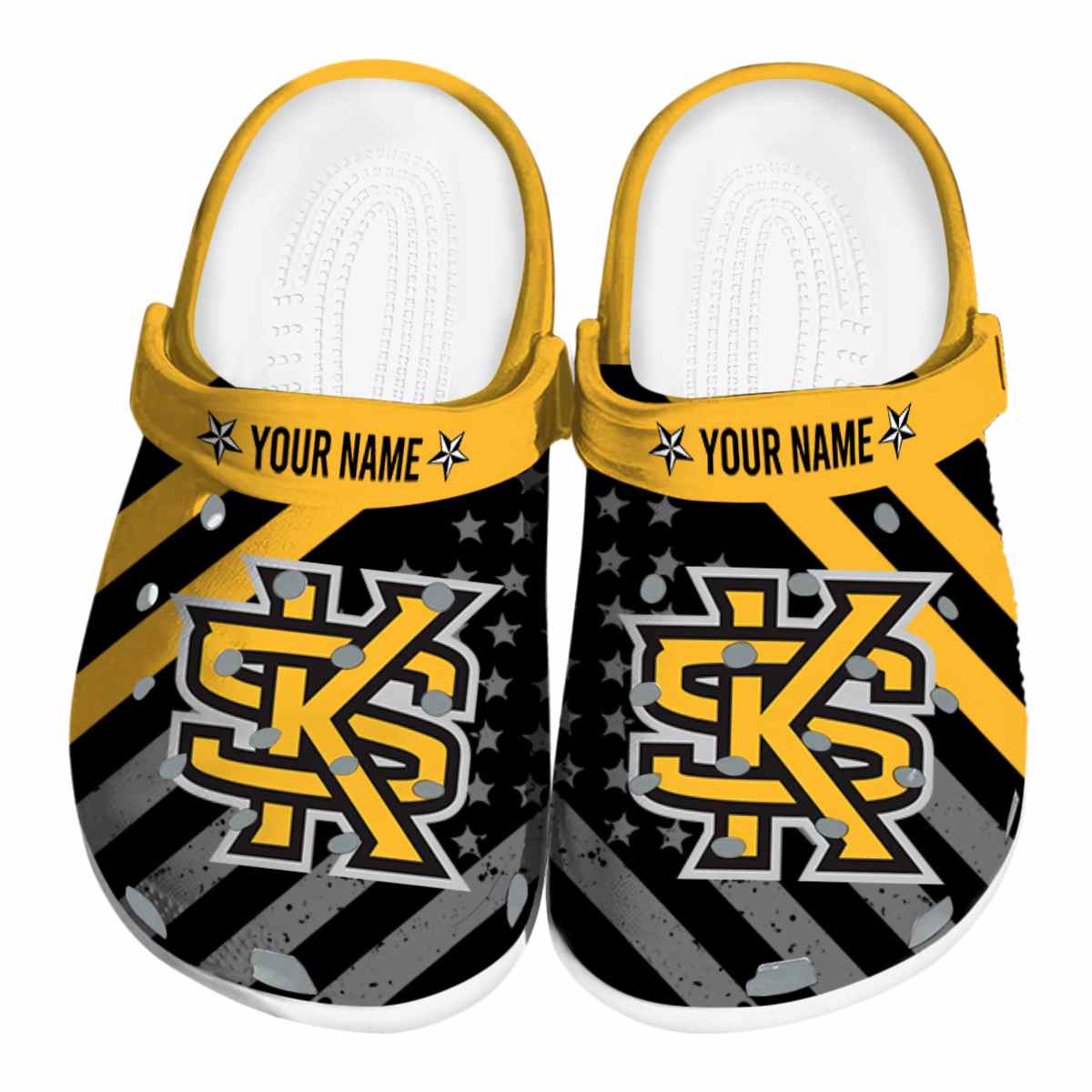 Kennesaw State Owls 2025 NCAA Sport Crocs Clogs For Men Women and Kids - GNL1462687