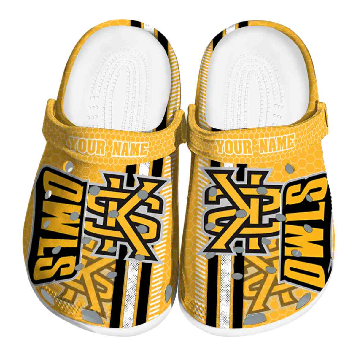 Kennesaw State Owls 2025 NCAA Sport Crocs Clogs For Men Women and Kids - GNL1462664