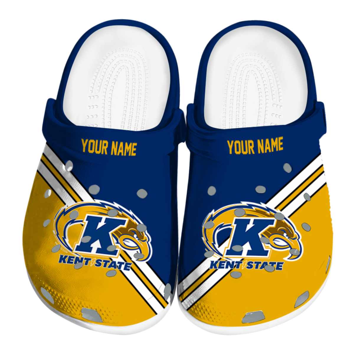 Kent State Golden Flashes 2025 NCAA Sport Crocs Clogs For Men Women and Kids - GNL1462665