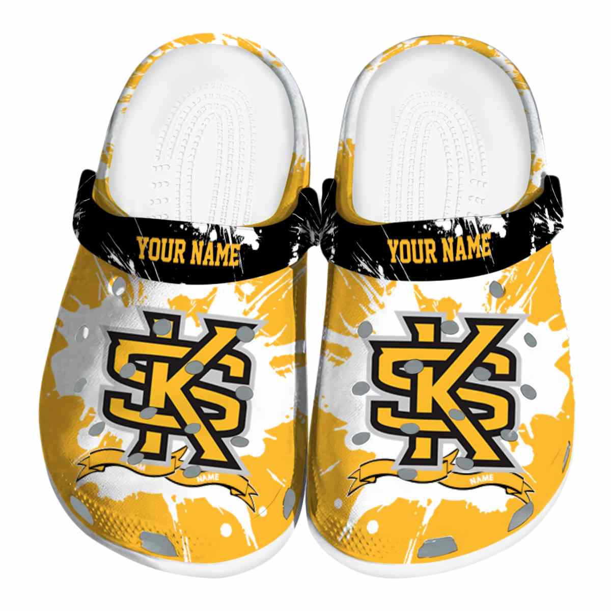 Kennesaw State Owls 2025 NCAA Sport Crocs Clogs For Men Women and Kids - GNL1462678