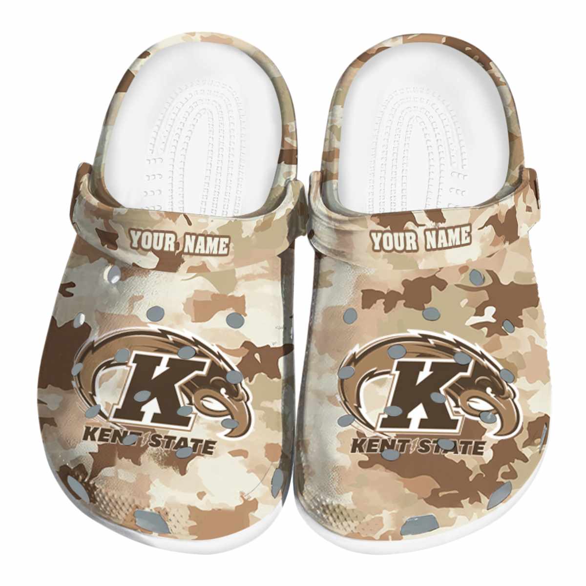 Kent State Golden Flashes 2025 NCAA Sport Crocs Clogs For Men Women and Kids - GNL1462708