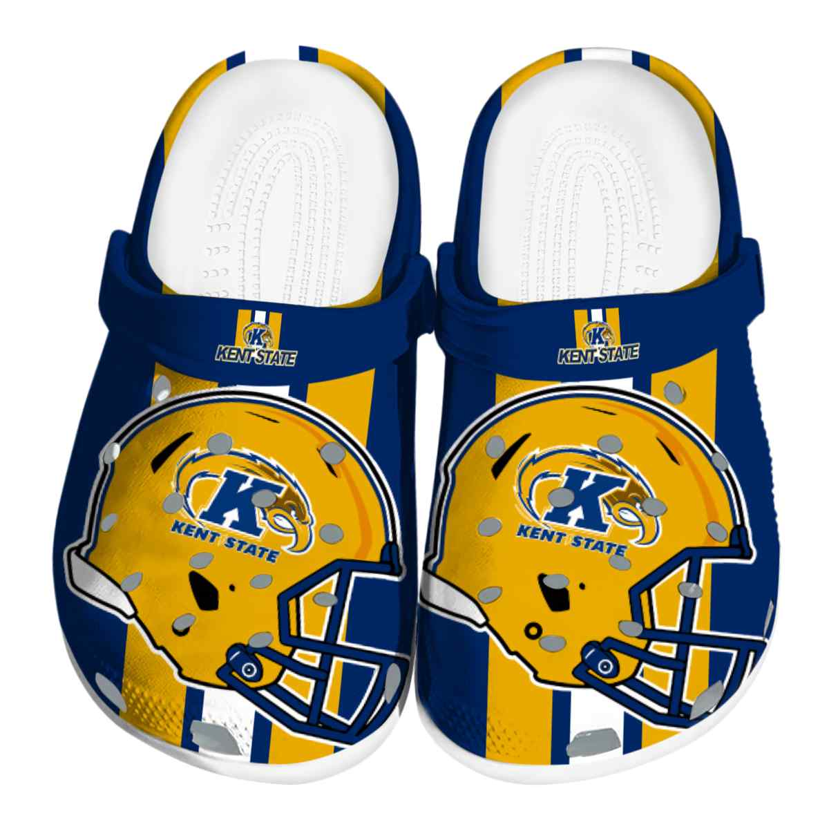 Kent State Golden Flashes 2025 NCAA Sport Crocs Clogs For Men Women and Kids - GNL1462688