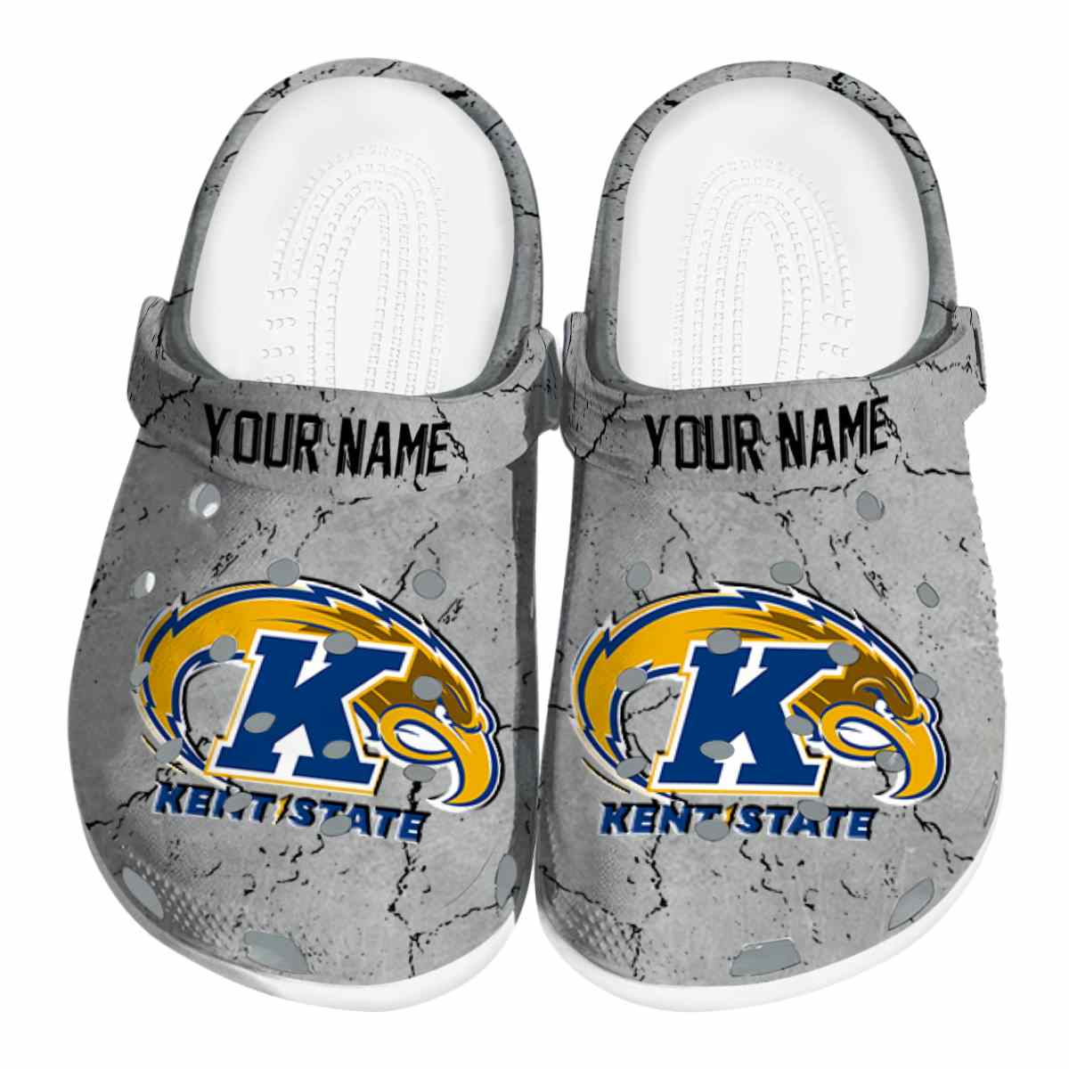Kent State Golden Flashes 2025 NCAA Sport Crocs Clogs For Men Women and Kids - GNL1462692