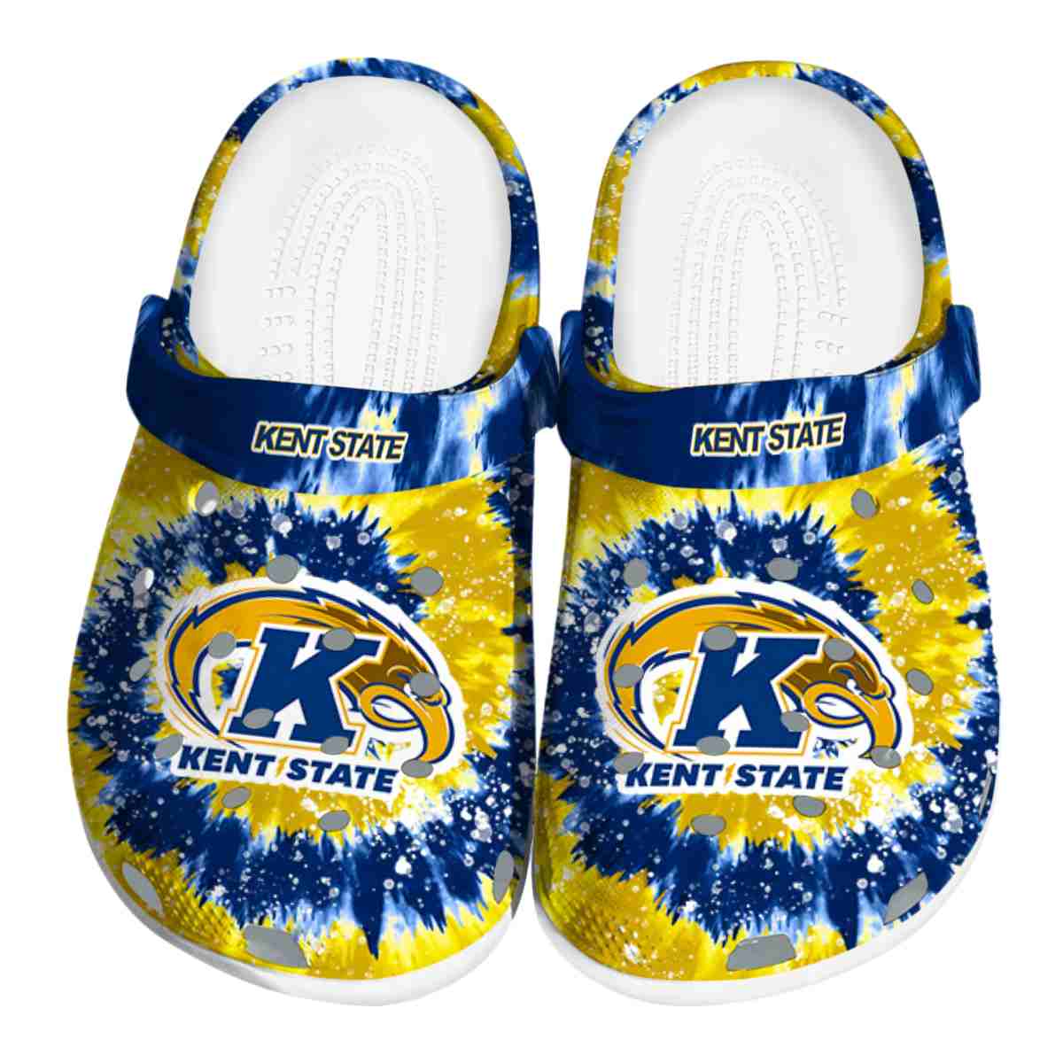 Kent State Golden Flashes 2025 NCAA Sport Crocs Clogs For Men Women and Kids - GNL1462714