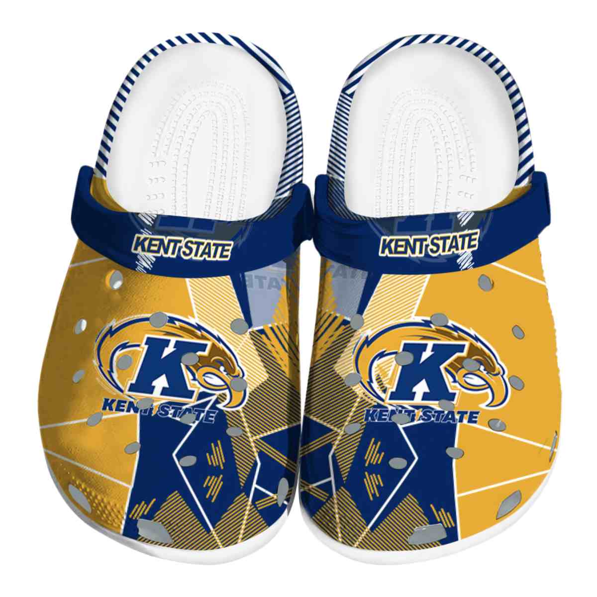 Kent State Golden Flashes 2025 NCAA Sport Crocs Clogs For Men Women and Kids - GNL1462706
